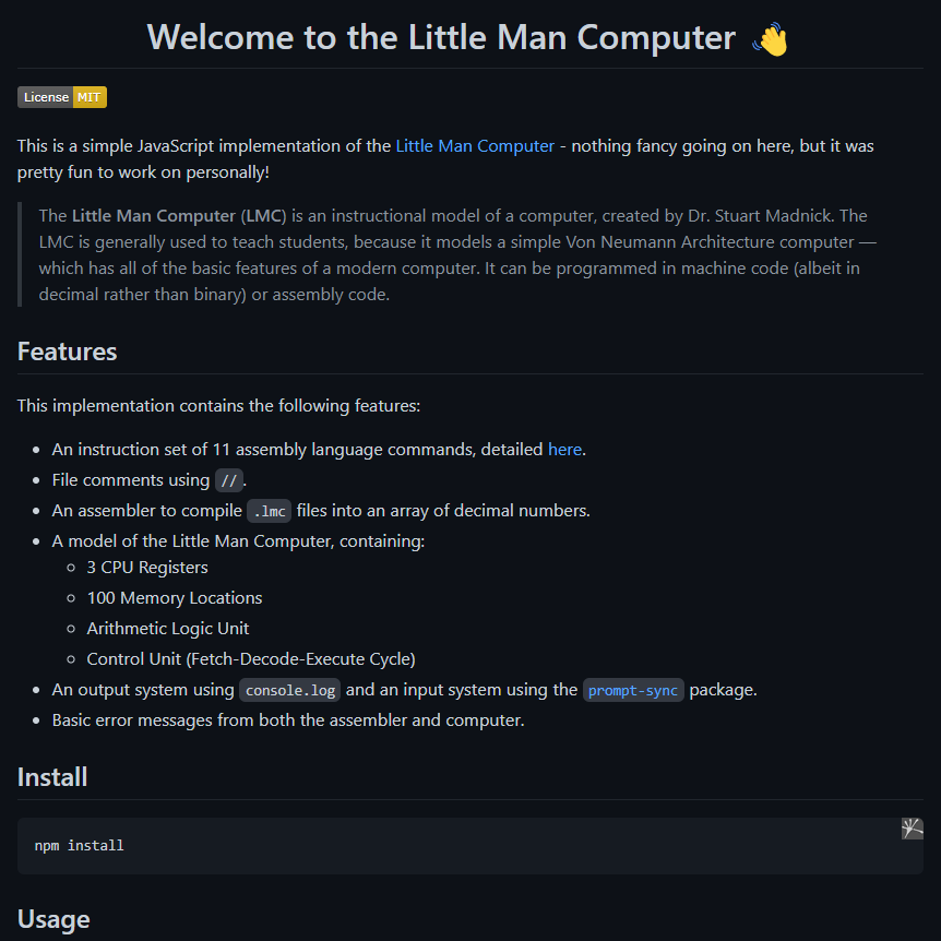 Little Man Computer